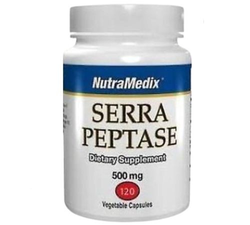 Serrapeptase 500mg 120 caps. Nutramedix