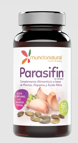 Parasifin 60 caps - Mundonatural