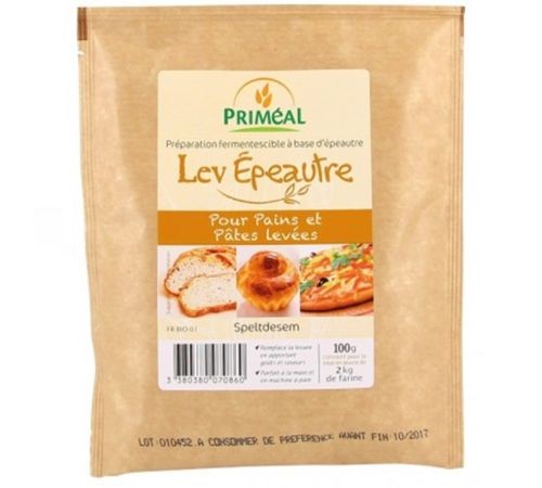 Levadura pan espelta 100 gr. Priméal