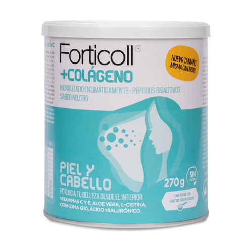 Forticoll colágeno piel y cabello 270 g - Aldmon