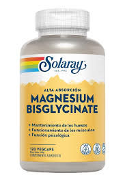 Bisglicinato de Magnesio 120 cap. - Solaray 