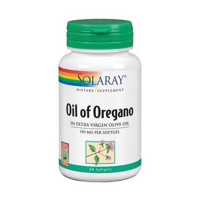 Aceite Oregano 150mg 60 perlas Solaray