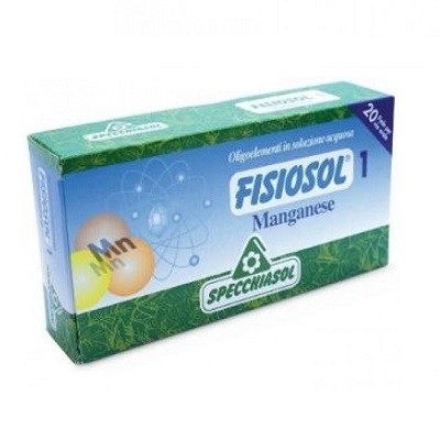 Fisiosol 1 Manganeso 20 viales
