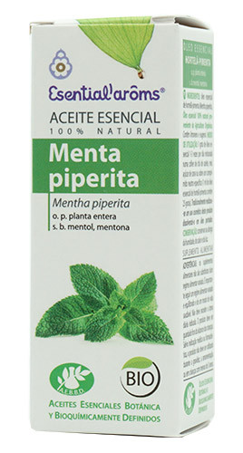 Aceite Esencia menta piperita 10 ml. Esential aroms