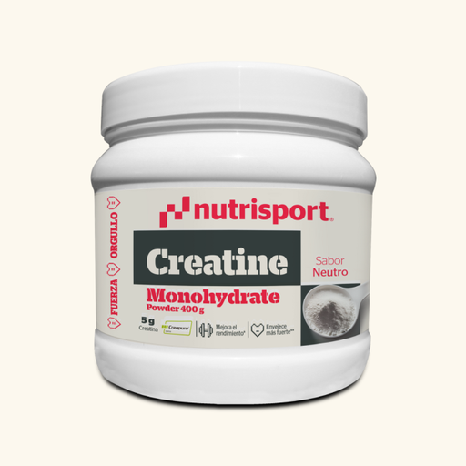 Creatina Polvo 400 g - Nutrisport 